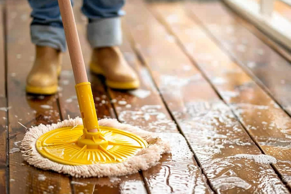Tips For Cleaning A Wood Deck Without Damaging The Finish